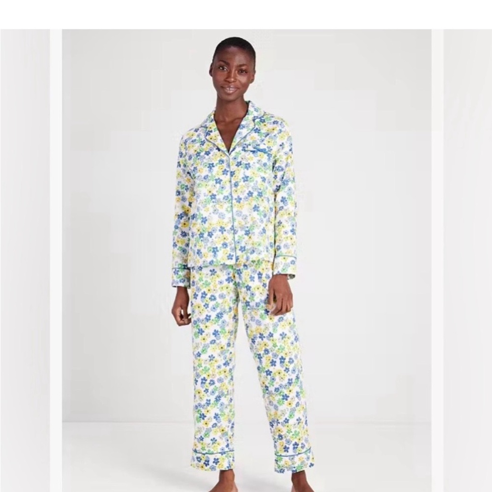 Kate Spade Floral Print in Blue and Yellow